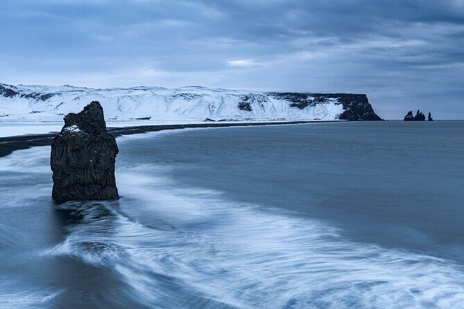 6 Days Self -Drive Tour with Pick Up - Golden Circle & Waterfalls -4x4 Campervan - Day 5: Vik lava show, Ice bar, Hallgrímskirkja, and Sky Lagoon at night