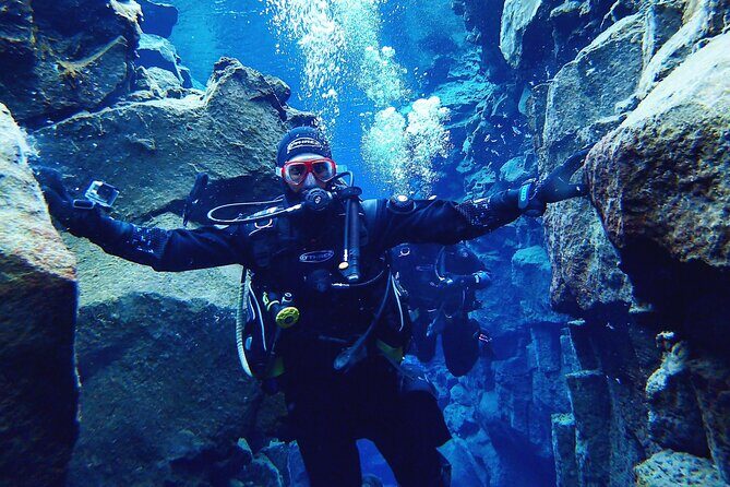 Dive the Divide: Silfra Fissure Scuba Tour | Meet at Thingvellir - Underwater route: Silfa Hall, Cathedral, and Lagoon