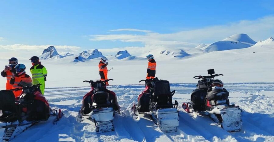 From Geysir: Snowmobile Adventure on Langjökull Glacier - Skjól Meeting Point: the easiest way to plug into the Golden Circle