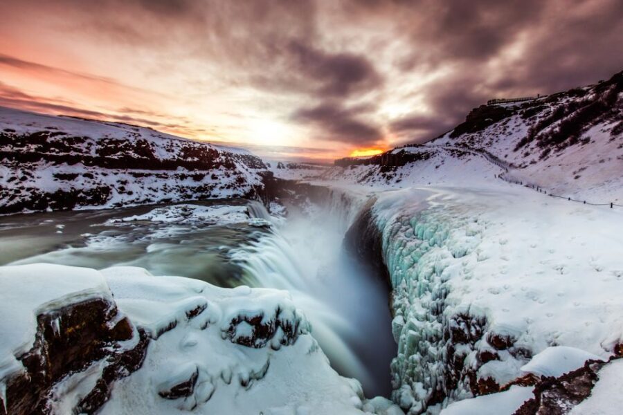 From Reykjavik: Best of Golden Circle Guided Tour - Gullfoss waterfall and the Hvítá river: power you feel in your clothes