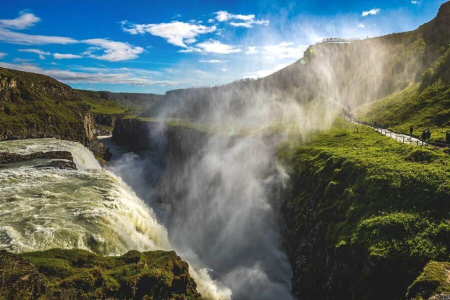 From Reykjavik: Full-Day Horse Riding & Golden Circle Tour - Geysir and Strokkur: geothermal power with built-in breathing room