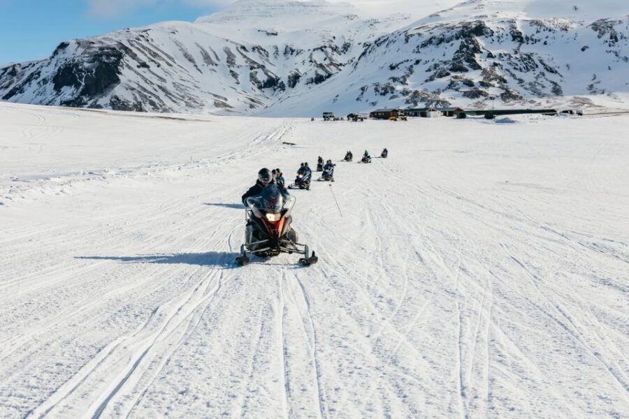 From Reykjavik: Golden Circle and Glacier Snowmobiling - A Golden Circle day with a glacier at the end