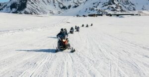 From Reykjavik: Golden Circle and Glacier Snowmobiling - How the route flows: Þingvellir, Geysir, Gullfoss, then Langjökull
