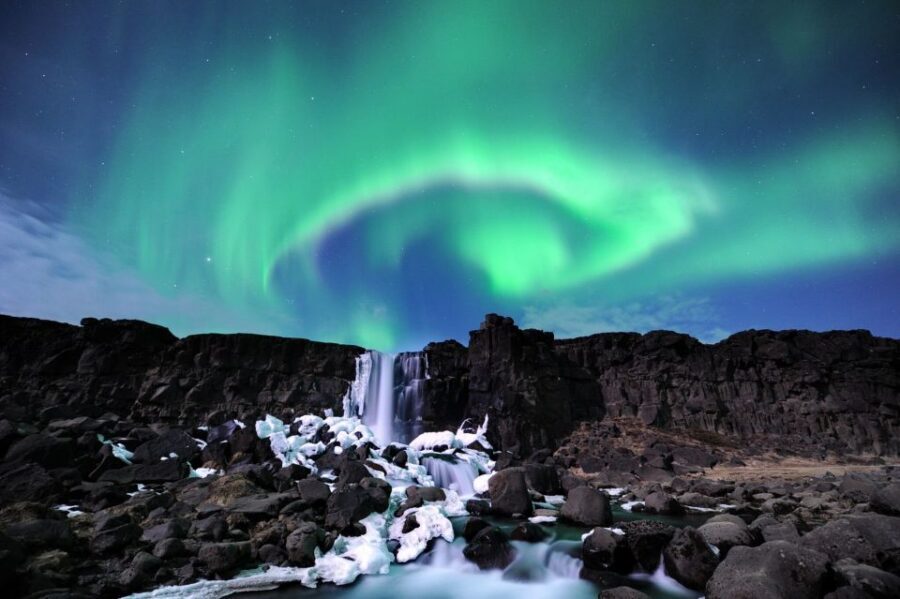 From Reykjavik: Golden Circle and Northern Lights Combo - Aurora Borealis search after dark: what the night portion really feels like