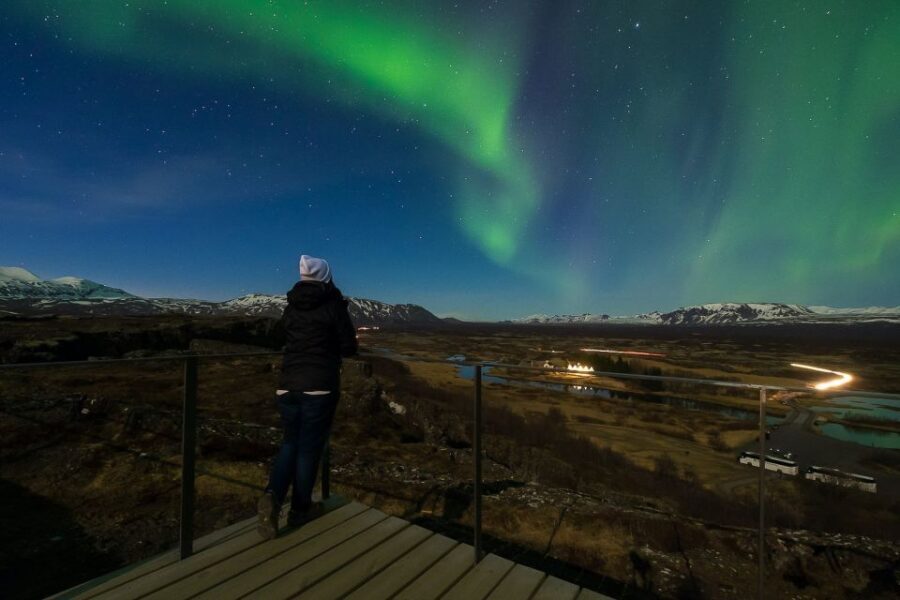 From Reykjavik: Golden Circle and Northern Lights Tour - Gullfoss Waterfall: Glacial Power With a 32-Meter Drop