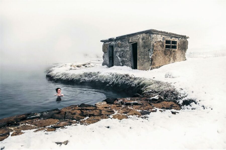 From Reykjavik: Golden Circle, Kerid, & Secret Lagoon Tour - Secret Lagoon: 1.5 hours of warm water where time slows down