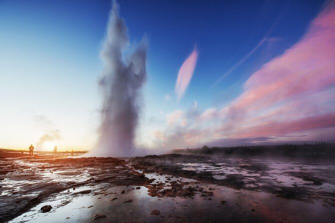 Golden Circle and Glacier Snowmobiling Day Trip from Reykjavik - Geysir geothermal area: when hot water becomes a spectacle