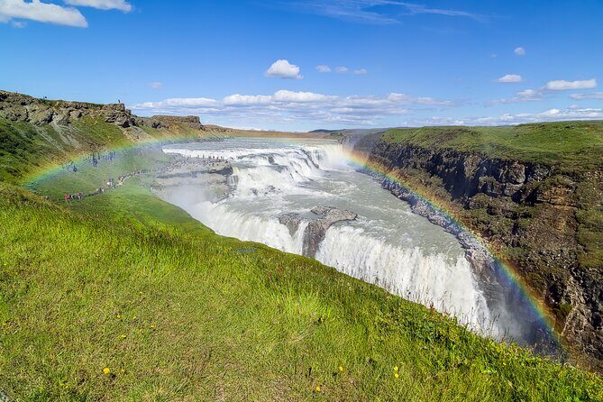 Golden Circle Full-Day Tour from Reykjavik with Admission to Sky Lagoon - Gullfoss Waterfall: Three Steps, One Big Sound