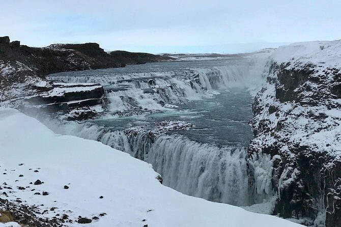 Golden Circle & Secret Lagoon & Friðheimar (lunch included) - PRIVATE TOUR - Geysir: Strokkur’s Regular Eruptions and the Faxi Stop