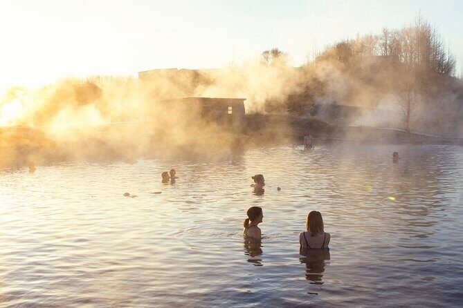 Golden Circle, Secret Lagoon & Friðheimar (Small Group) - Gamla Laugin (Secret Lagoon): an old pool with a real temperature