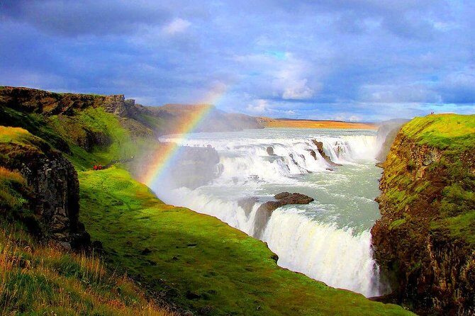 Golden Circle Tour - Private - Gullfoss: two tiers of waterfall drama (and the rainbow gamble)