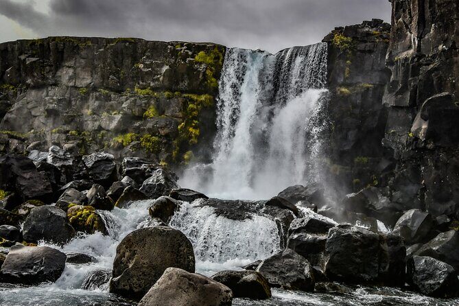 Private Full-Day Golden Circle Tour from Reykjavik - Gullfoss Falls: the Golden waterfall lives up to its name