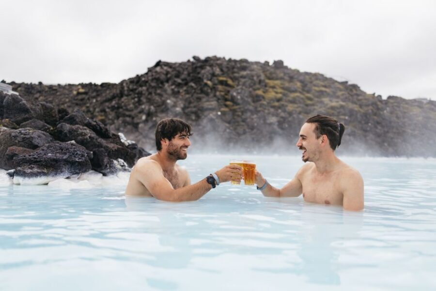 Reykjavik: Golden Circle, Crater & Blue Lagoon Minibus Tour - Golden Circle Highlights in One Long Day