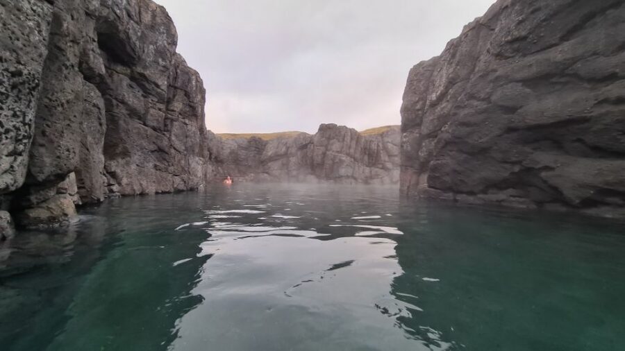 Reykjavik: Golden Circle, Kerid Crater and Sky Lagoon Tour - Kerið Volcanic Crater: Red Rock Bands and a Blue Lake