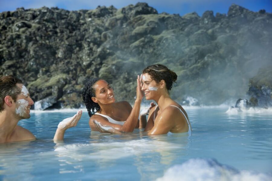 Reykjavik: Golden Circle, Kerid Crater, & Blue Lagoon Tour - Kerid Volcanic Crater: Red Rock and Deep Blue Water