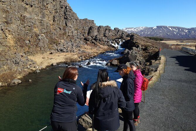 Small-Group Golden Circle, Blue Lagoon with Ticket & Kerid Crater - Reykjanes Peninsula drive: lava fields and ocean views