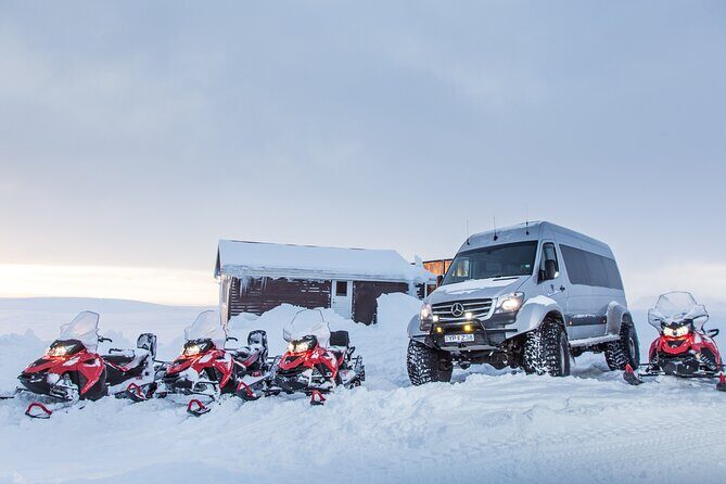 Super Jeep Golden Circle & Snowmobile on Glacier from Reykjavik - Geysir and Strokkur: The Famous Show, Plus a Quick Reality Check