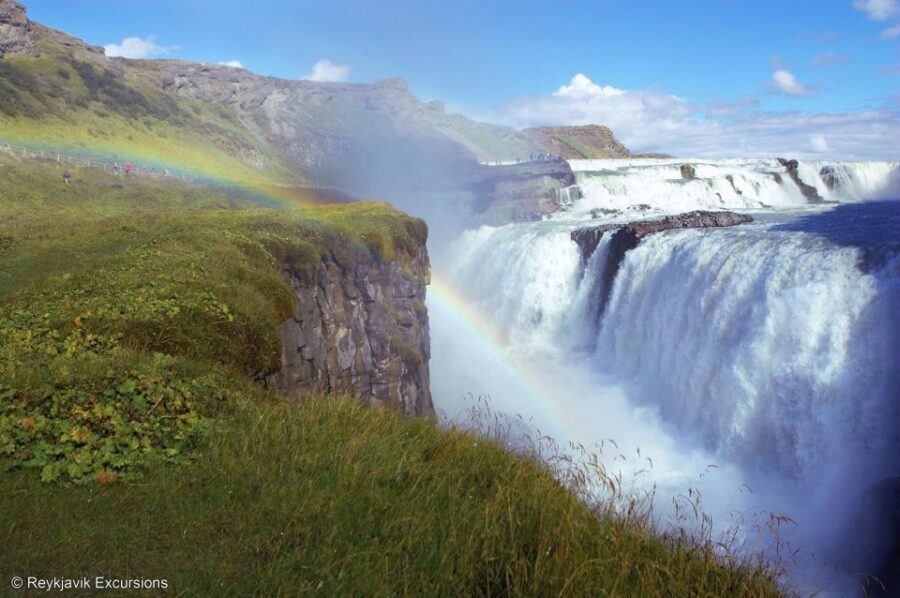 The Golden Circle & Hop On - Hop Off Combo Deal - Gullfoss waterfall: the step falls and the deep drop